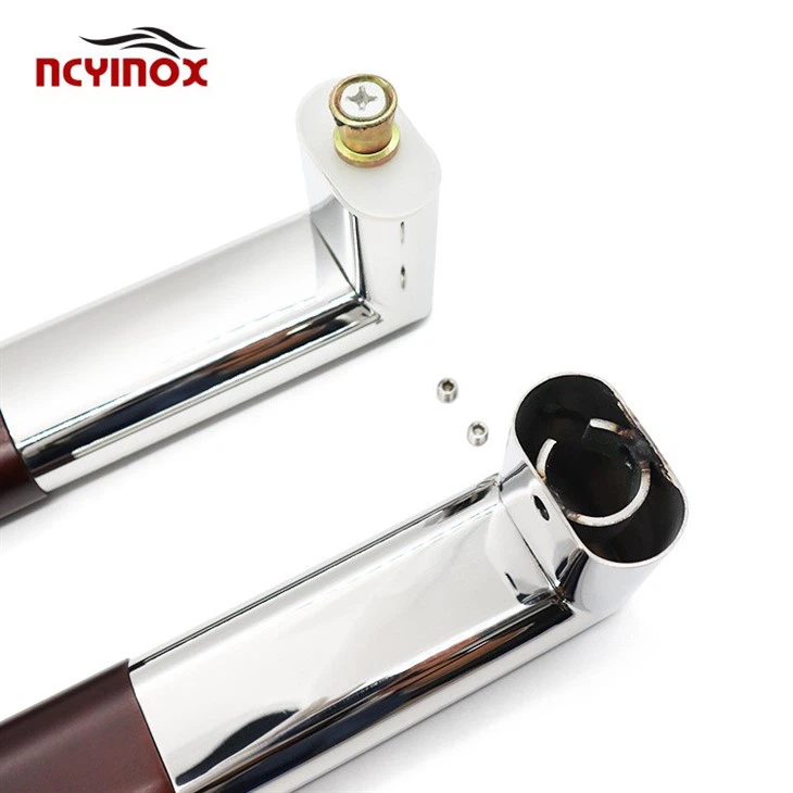 Combination Stainless Steel Wood Door Handle For Modern Design
